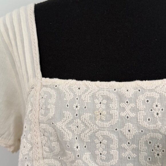 American Eagle Outfitters Cream Blouse - Picture 8 of 11